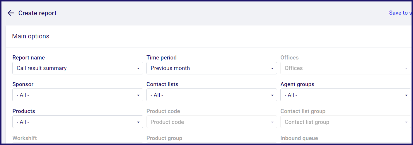 How do I create a report?
